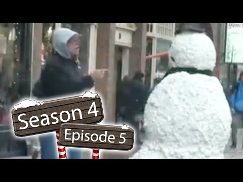 Funny Scary Snowman Prank - Christmas Special 2013