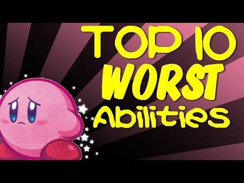 abilities - There's a bunch of Copy-Abilities Kirby can get, here are 10 of the dumbest ones! Don't forget to check out the BEST! https://www.youtube.com/watch?v=-W-L8JN...