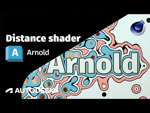 Arnold Tutorial – Using the Distance shader to create a logo effect in ...