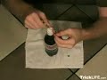 A mentos booby trap A mentos booby trap