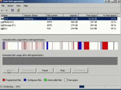 how to fasten windows xp