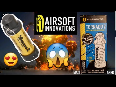 AIRSOFT INNOVATION TORNADO 2  REVIEW | BEST GRENADE OUT THERE?