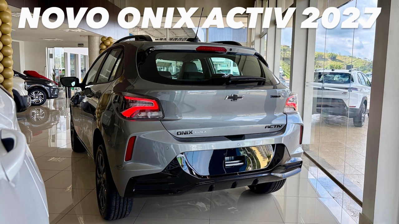 AVALIAÇÃO NOVO ONIX ACTIV 2027 - O QUE MUDA NESSA VERSÃO AVENTUREIRA?! + ONIX ACTIVxSONICxTRACKER!!