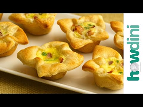 appetizer - http://www.howdini.com/howdini-video-8602136.html Looking for something new for the appetizer tray? These little tartlets will impress your guests. Pillsbury...
