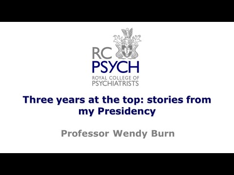 President's Lecture: Professor Wendy Burn