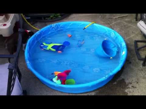 how to drain kiddie pool