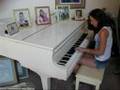 Brooke playing the piano