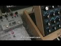 Fulltone GT-500 processing Moog Minimoog Voyager