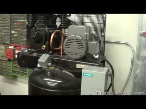 how to drain air tank