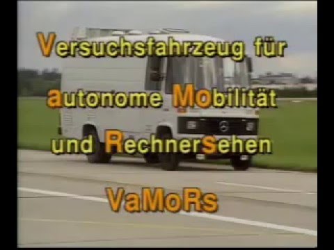 Ernst Dickmanns’ VaMoRs Mercedes Van