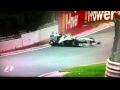Pedro de la Rosa crash F1 Canadá 2011