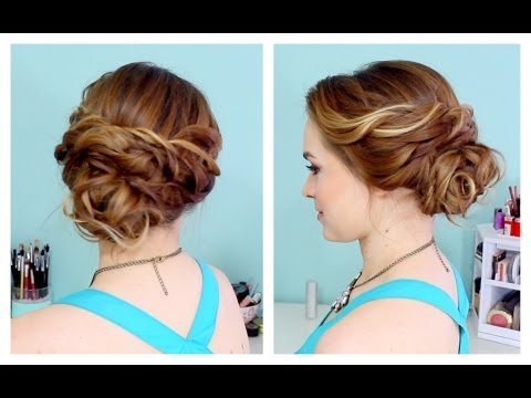 how to easy prom hairstyles