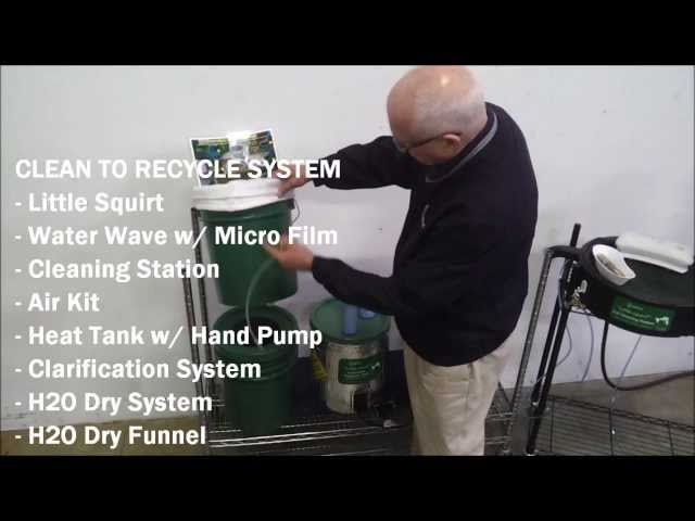 Little Squirt Clean to Recycle System – Operation