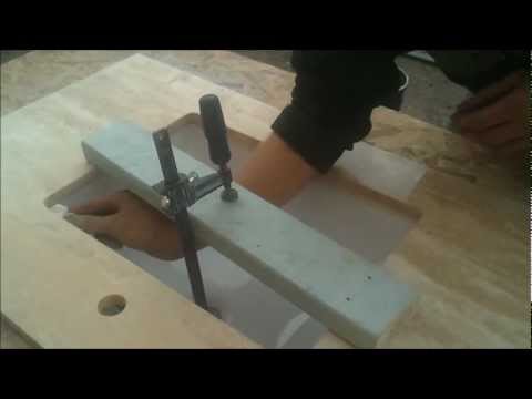 how to fasten undermount sink