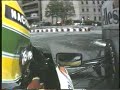 Senna cruising in Monaco