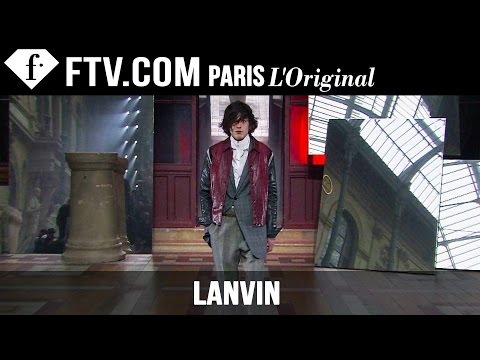 fashiontv - http://www.FashionTV.com/live PARIS - See the latest menswear from Lanvin on the runway at Paris Men's Fashion Week Fall/Winter 2015-16. For franchising opportunities with FashionTV, CONTACT...
