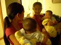 Mom and babies