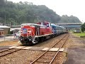 編成：（←江津）DE10 1058 + スハフ12 155 + スハフ12 129 + DE10 1159 2006年7月の豪雨により運休中だったJR三江線の営業運転再開を祝し、DE10プッシュプルによる12系客車の臨時列車が運転されました。 www.yuyumura.net