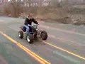 Flip quad wheelie
