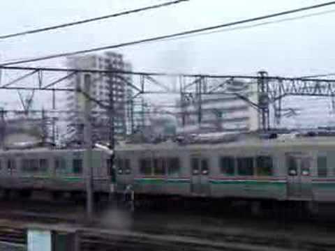 719系どうしの離合シーン＠岩沼駅