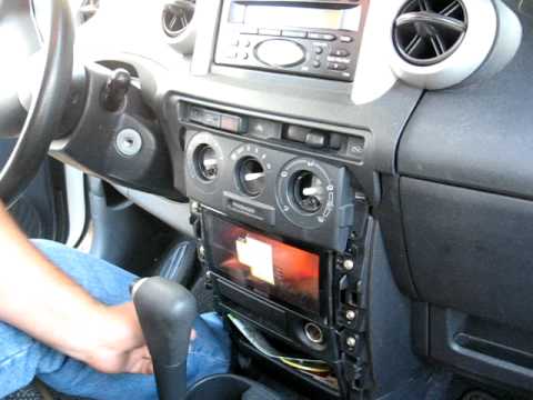 How to Remove Radio / CD Player from 2003 Toyota Scion for Repair.