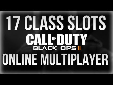 how to get more slots in black ops 2