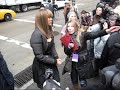 TYRA BANKS AT NYC FASHION WEEK TYRA BANKS AT NYC FASHION WEEK