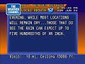 Weather Star 4000 emulator from Washington, DC