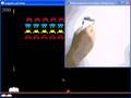 Space Invader Control using Accelerometer