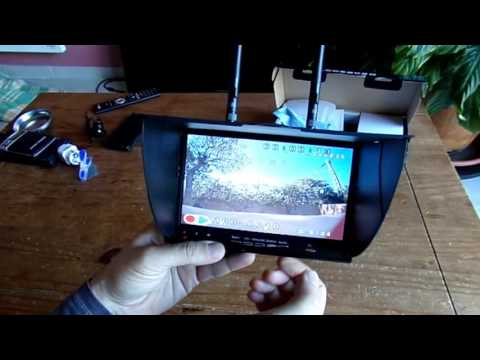 Eachine LCD5802D PAL firmware update and testing