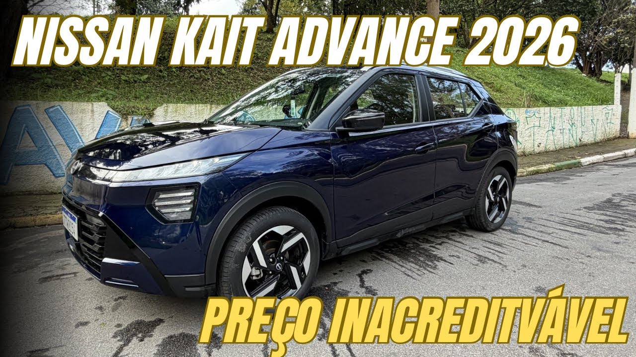 NISSAN KAIT ADVANCE: MAIS BARATO QUE MUITO “SUV” mas vale a pena?