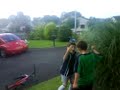Michael pushing gregg in 2 hedge Michael pushing gregg in 2 hedge