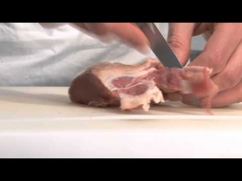 how to trim rack of lamb