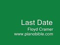 how to play last date by floyd cramer. a piano tutorial by http://www.pianobible.com