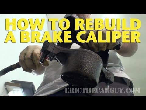 how to rebuild caliper piston