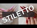 The Best 13 Simple Acrylic Nail Designs Stiletto