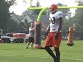 Browns training camp Aug 6th Braylon Edwards Kellen Winslow