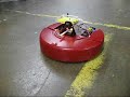 Roomba Red with Airsoft Gun