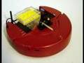 Roomba Red with Airsoft Gun