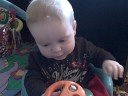 Nathan in Bumbo chair