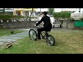 VITES 品牌-- harley bike 哈雷腳踏車試騎影片 lowrider 嘻皮 嘻哈風 重機