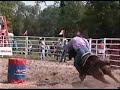 Katie and Odie Barrel Racing and Pole Bending