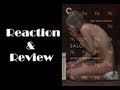 Salò, or the 120 Days of Sodom Reaction & Review
