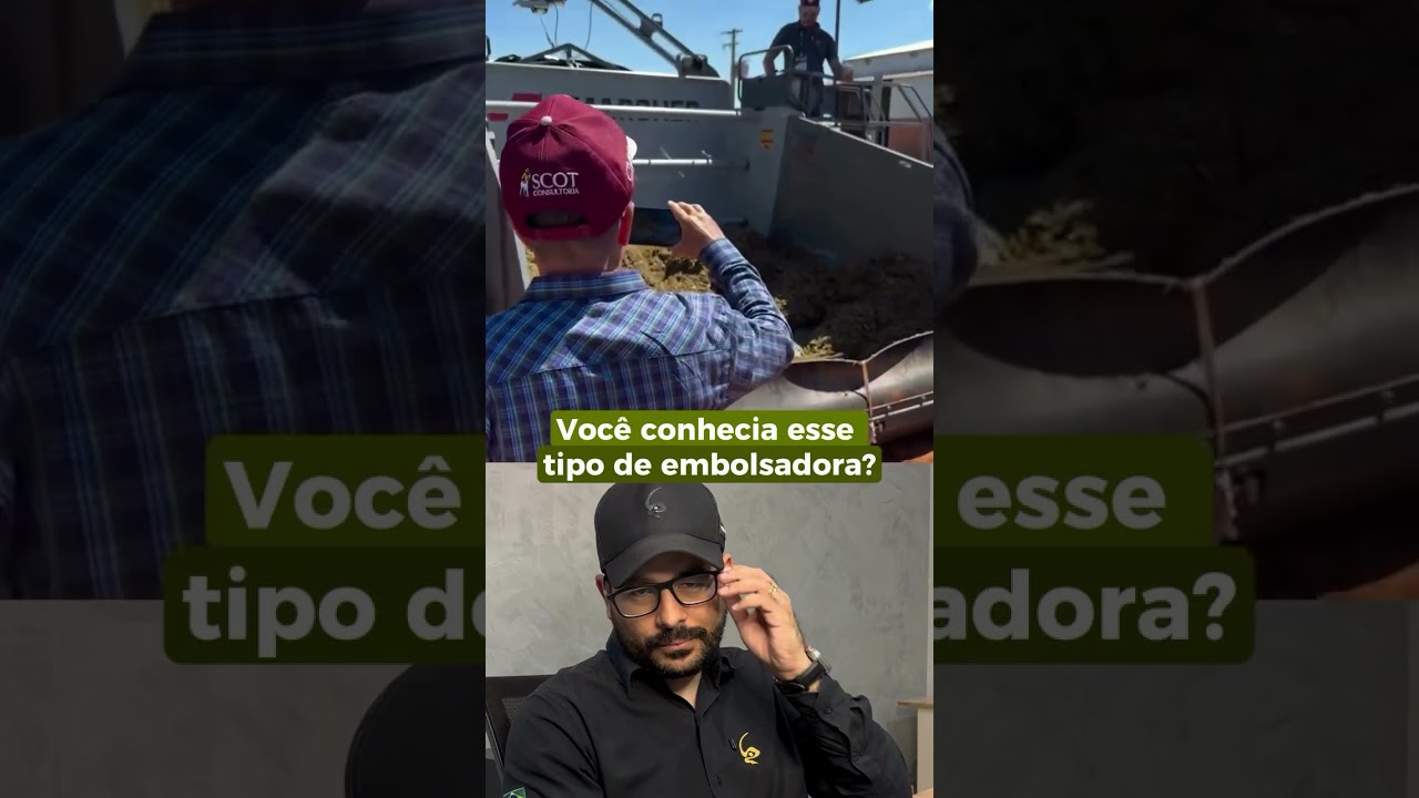 Essa máquina embolsa até 150 toneladas por hora no agro 😱🚜 #Agro #Tecnologia #Silagem