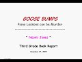 Naomi Book Report 3 grade 2009