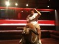 DQ riding the bull in AC