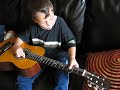 5 year old rock Deep Purple
