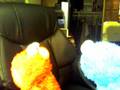 Cookie Monster and Elmo singing Los Angeles by X