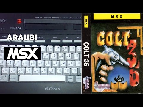 Colt 36 (1987, MSX, Topo Soft)