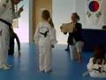 Lily's First Tai Kwan Do Test
